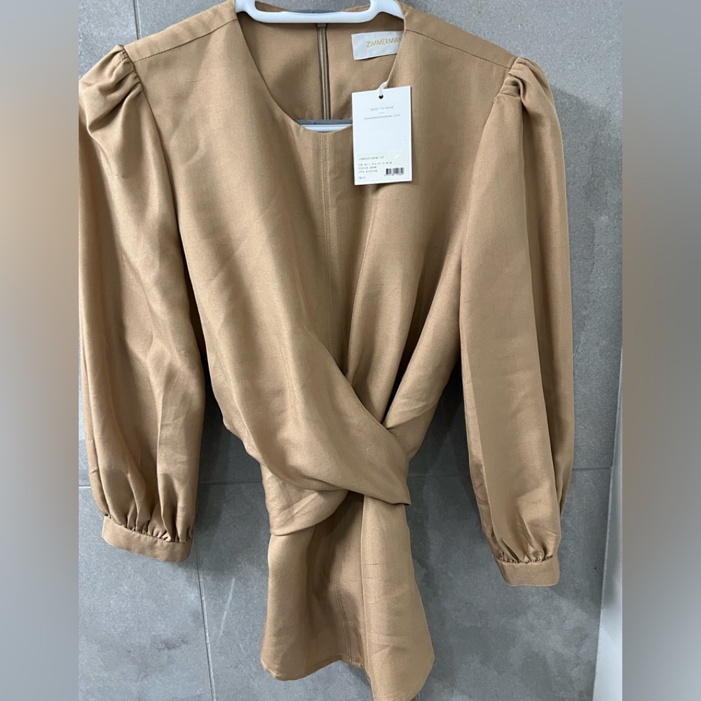 Zimmermann Top Unbridled Empire Top size 1 Beige